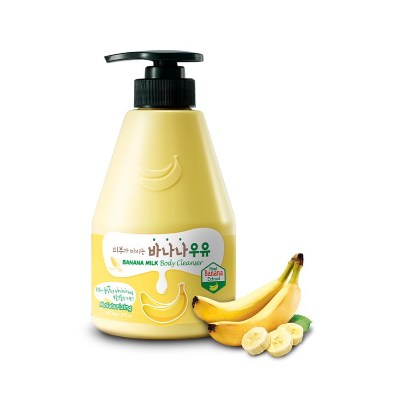 Kwailnara Banana Milk Body Wash – Korean Body Wash with