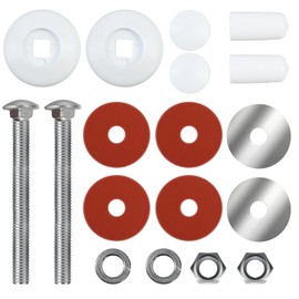 Vsttar DB-TB-M, 67-209-911-SS White Diving Board Mounting Kit Replacement for Inter-Fab Two Hole Residential Diving Boards with Bolts/Washers/Nuts etc