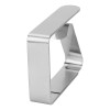 generic Clip Antideslizante Mantel Acero Inoxidable Hogar 4 Piezas