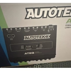 Autotek 7007 1/2 DIN 4-Band 2-Way Equalizer/Cros