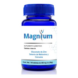 Selenio + Zinc + Curcuma Apoyo Inmunologico 140 Tab Magnium