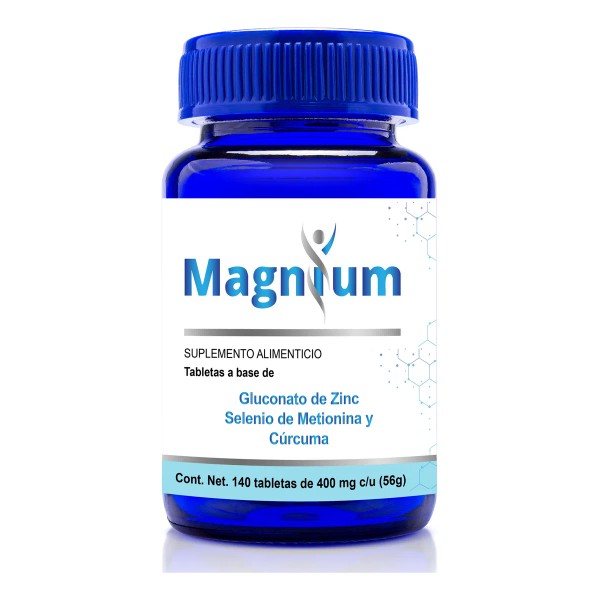 Selenio + Zinc + Curcuma Apoyo Inmunologico 140 Tab Magnium