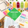 FANDAMEI 12 Pack Neon Index Flags - 1920 pcs Multicolour