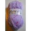 Woolcraft Baby Print Sparkle 100g 1658 Lilac