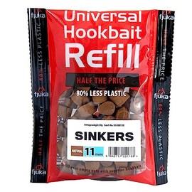 Fjuka Sinkers 11mm | Natural | Hookbait Refill | Tough, Hookable Bait | Float & Feeder