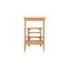 Boraam Niko 3-Tier Step Stool, Counter Height, Natural