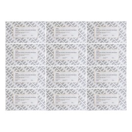 Dermafix Human Collagen Mask Pack 12 pieces JJ Mall / 더마픽스 휴멀 콜라겐 마스크팩 1매 12개  JJ몰