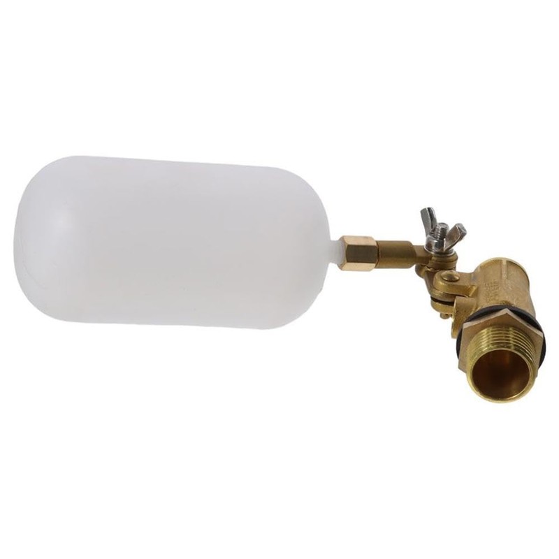 AllGIFT Float Valve 2pcs Adjustable Arm Durable White Float Ball