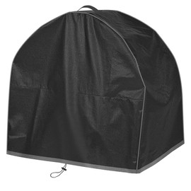 Kinkati Miter Saw Cover, 28in portable table saw cover, Fit for Most Miter Saws and planer, Water proof and Dustproof, 28"L x 24"W x 28"H, Black