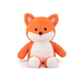 MR ViviCare Microwavable Fox Stuffed Animals, Laveder & Flaxseed Coolable & Heatable Stuffed Animals, Plush Toys