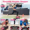 Exercise Workout Aerobic Step Platform Trainer, 27" Aerobic Stepper with