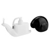 Soap Liquid Dispenser Snail Shape Press Style Worktop Lotion Dispenser