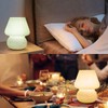 ULAROOM Mushroom Lamp Small Bedside Table Lamp with 3 Temperature