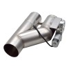 Unbranded 2 x 2'' Electric Exhaust Downpipe Y-Pipe Dual Valve