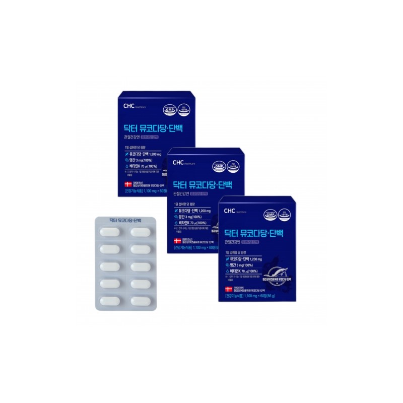 CHC Dr. Mucopolysaccharide & Protein 1,100mg x 60 Tablets /