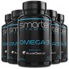 Smartervitamins Aceite de Pescado Omega 3 Smarter (Paquete de 5)