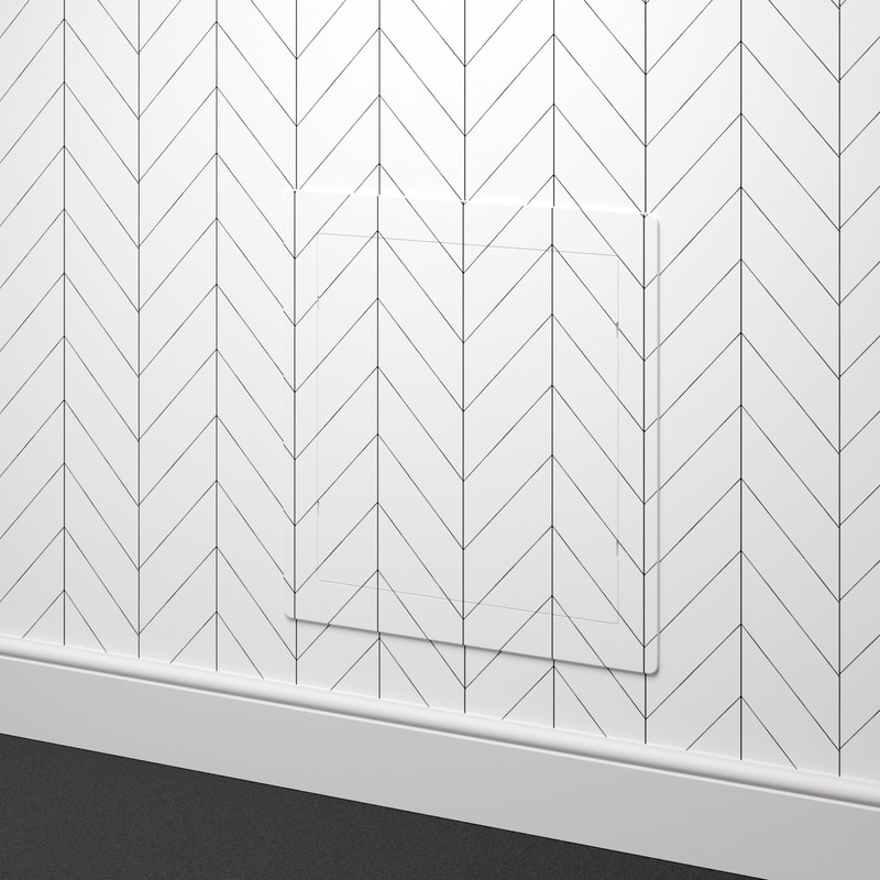 Jones Stephens A05014 Snap-Ease Access Panel, White, 14-Inch by 14-Inch