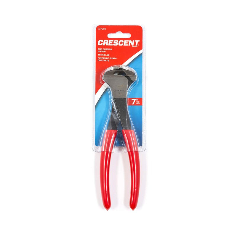 Crescent 7-1/4" End Cutting Nipper Pliers - 727CVN