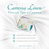 Carressa Linen 100% Egyptian Cotton Sheet Split King Size -