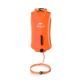 Naturehike 3-Layer Double Airbag Waterproof Swim Buoy Independent Airbag Design, Lightweight 21.2 oz (600 g), Compact 28L Capacity, Storage Capacity, Easy to Inflate, Perfect Flotation for Swimming