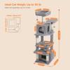 PAWZ Road Cat Tree, 53.5 Inches Tall Cat Tower with