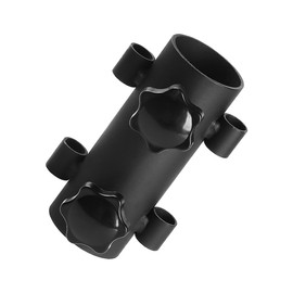 SUPVOX Sunshade Canopy Sun Tent Camping Tent Clamp Clips Steel Fixed Tube Canopy Pole Holder Outdoor Camping Accessories