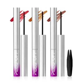 Erinde Delineador de Labios Peel Off 456  Tinte Labial de Larga Duración, Pintalabios Mate Resistente al Agua, Delineador de Labios Altamente...      