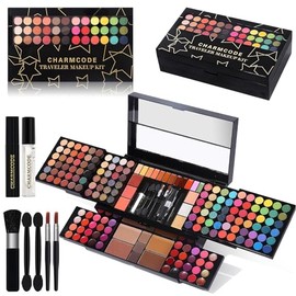 Kit de Maquillaje Profesional Todo en Uno para Mujeres, Set Completo con Paleta de 186 Colores, Incluye Sombras de Ojos, Brillo Labial, Corrector,