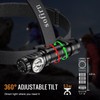 Sofirn HS43 Headlamp with Red Light, 3200 Lumen Rechargeable LED