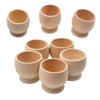 Wooden Egg Cups 8 Egg Cups Boiled Egg Holder Easter