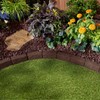Rubberific 4' Rubber Cobblestone Flexible No Dig Landscape Mulch Border