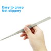 Cionyce 2 Pcs 10 Inch Stainless Steel Forceps, straight Metal