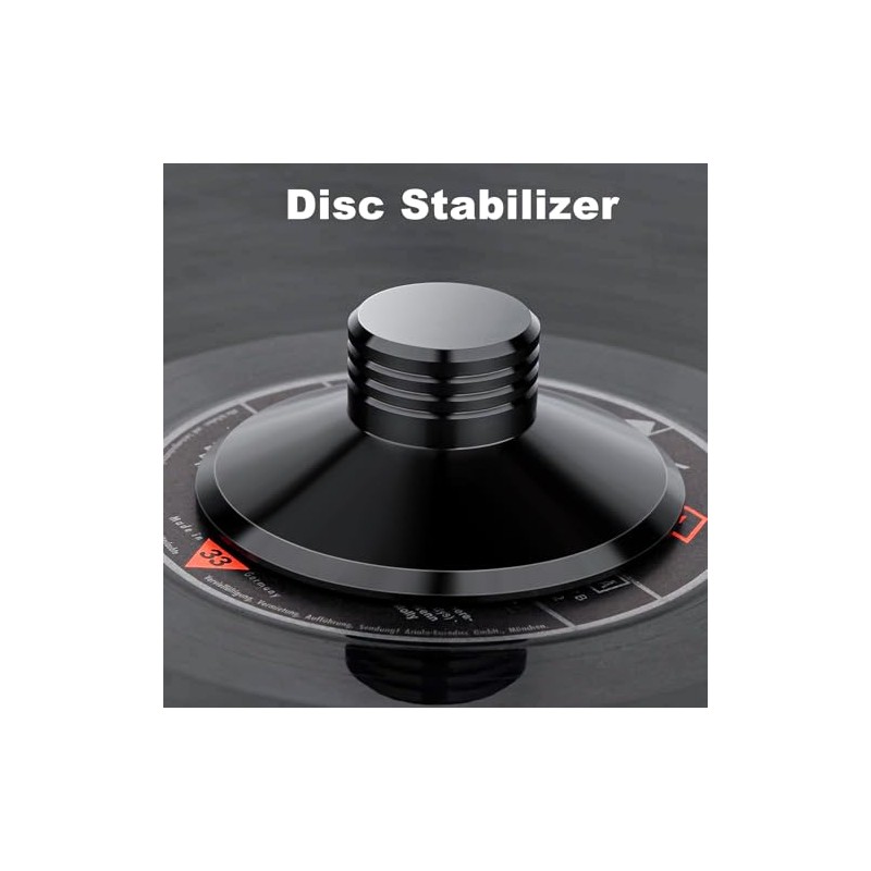 Vinyl Record Weight Stabilizer, LP Turntable, Metal Disc Stabilizer, Record