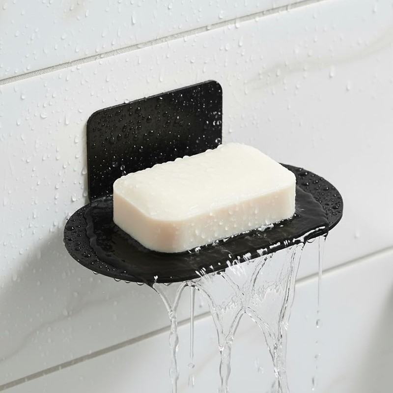 Rise age Soap Holders for Shower, Adhesive Shower Soap Holder,