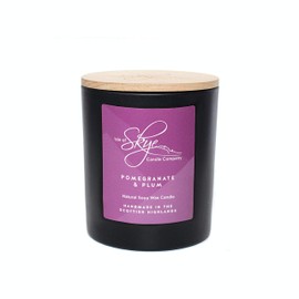 Isle of Skye Candle Company Pomegranate & Plum Natural Candle (Large Tumbler)