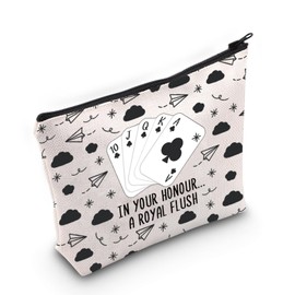 Parent-Trap TV Show Inspired Gift Parent-Trap TV Show Lover Gift Playing Cards Cosmetic Bag (F-Lush Bag)