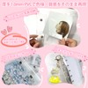 Hohotoon Sealing Notebook, Plastan, Transparent, A7 Size, Mini Binder (20