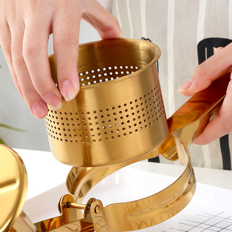 Lemon Squeezer Stainless Steel Long Handle Hand Held Juice Press