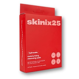 skinix25 Skinix25 Hydracalm Moisturizing Cleansing Pads C Hydrating & Soothing, Large & Thick Face Wipes for Dry & Sensitive Skin, Individually Wrapped C 4 Boxes (40 Pads)