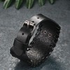 Flongo Leather Bracelet Men's Large Leather Bracelet Men's Bangle Viking