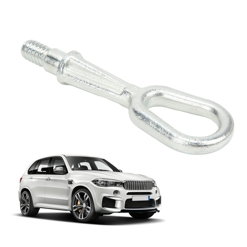 KIMISS Tow Hook Screw, Tow Eye Hinge Hook 72157070643 Replacement