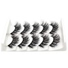 Vivis False Eyelashes 5 Pairs 3D Mink Natural Lashes Cross