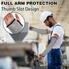Arm Protection Sleeves,Cut Resistant Protective Arm Sleeve with Thumb hole