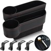 2 Set Car Seat Gap Organizer, Car Gap Filler Storage