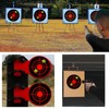 Splatter Target Stickers, 3 Inch Reactive Paper Targets Fluorescent Yellow