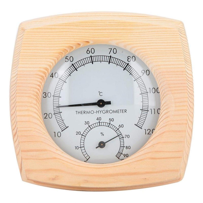 Sauna Thermometer and Hygrometer 2 in 1 Humidity Temperature Meter