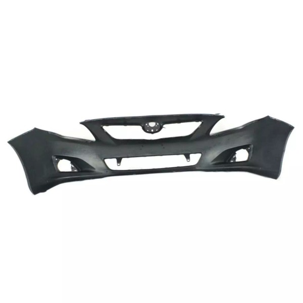AmpleThink Black Bumper Cover Facial Primed Front w/Fog Light Hole