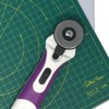 The Quilted Bear Rotary Cutter - Ergonomic Soft Grip Rotary