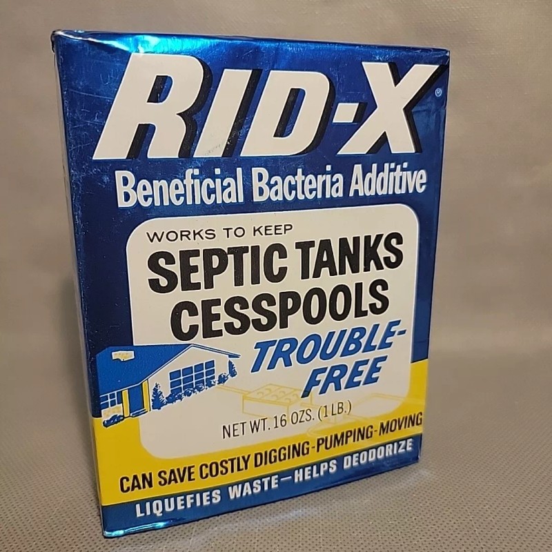 Rid-X 16 OZ Beneficial Bacteria Additive Septic/Cesspoo