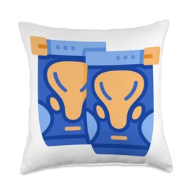 Don't Forget Your Kneepads Kneepad Throw Pillow